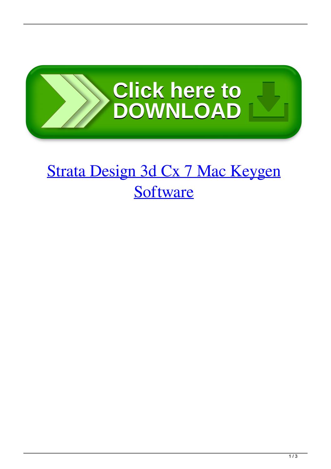 Strata Design 3d Cx 6 Keygen